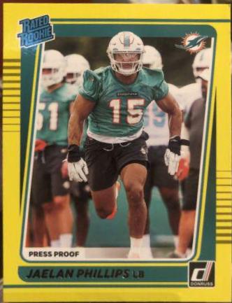 Jaelan Phillips [Press Proof Yellow] #336