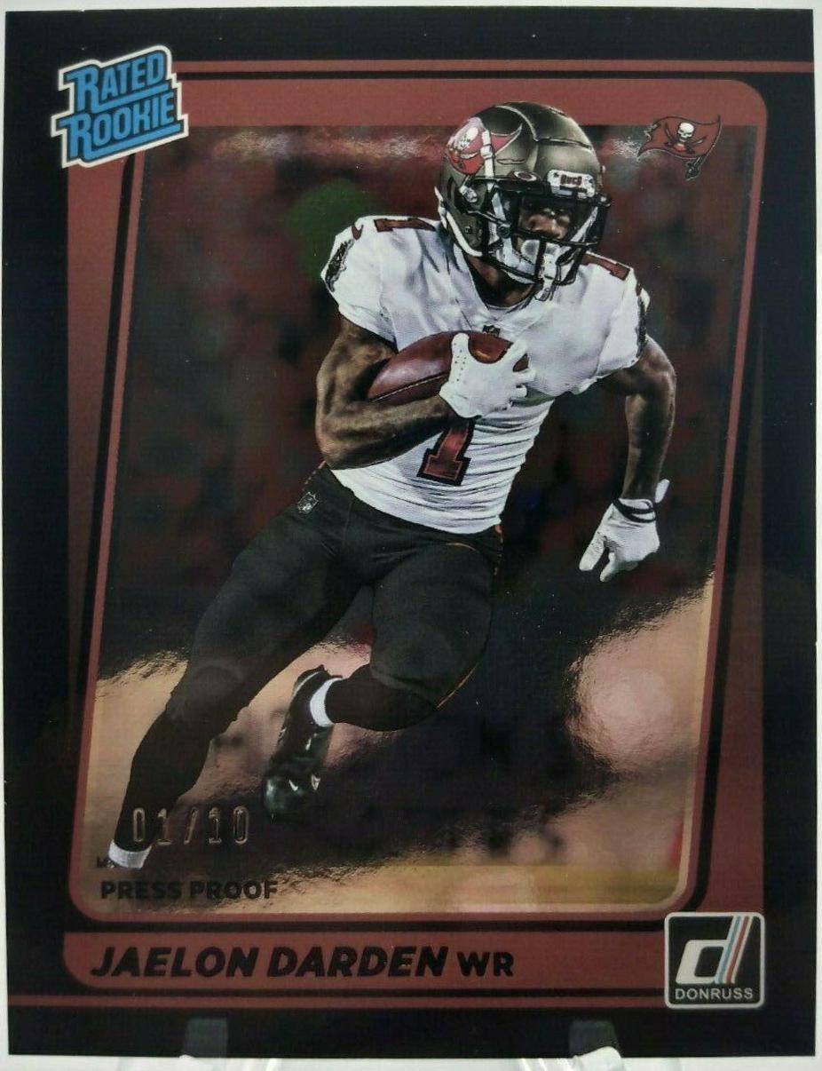 Jaelon Darden [Press Proof Black] #288