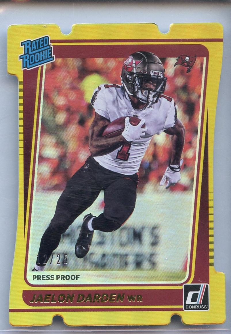 Jaelon Darden [Press Proof Gold Die Cut] #288