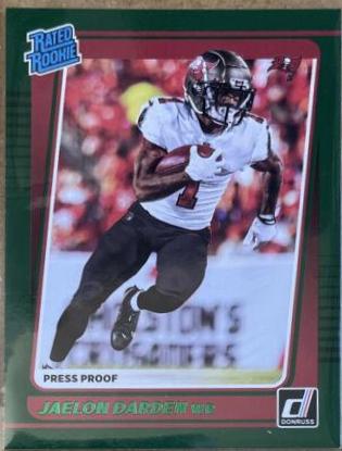 Jaelon Darden [Press Proof Green] #288