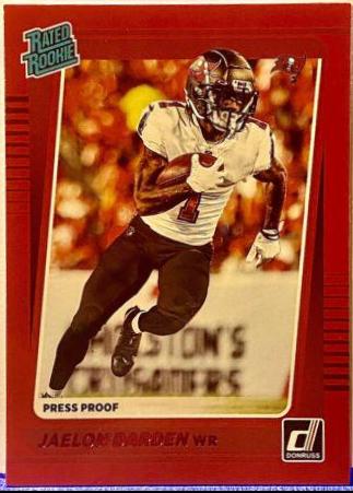 Jaelon Darden [Press Proof Red] #288