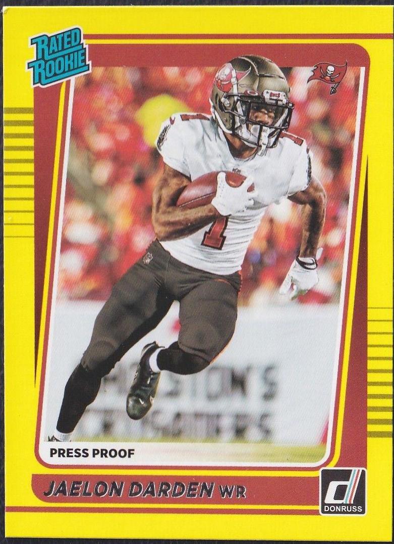Jaelon Darden [Press Proof Yellow] #288