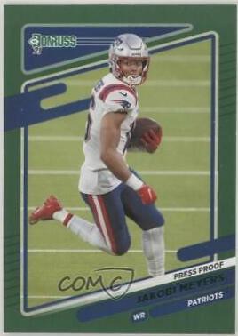 Jakobi Meyers [Press Proof Green] #49