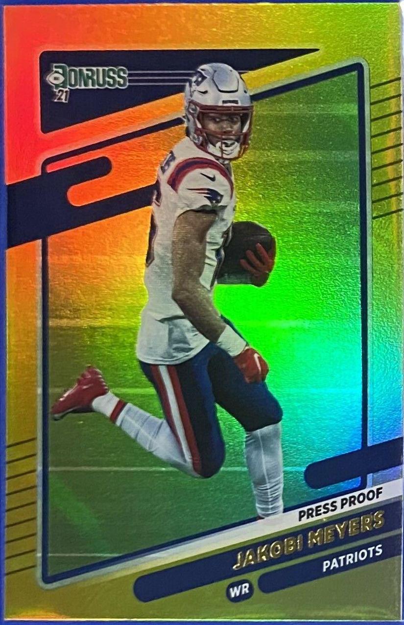 Jakobi Meyers [Press Proof Premium] #49