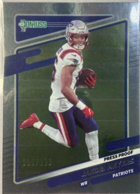 Jakobi Meyers [Press Proof Silver] #49