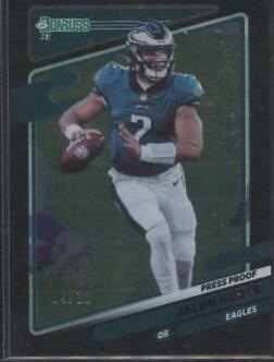 Jalen Hurts [Press Proof Black] #108