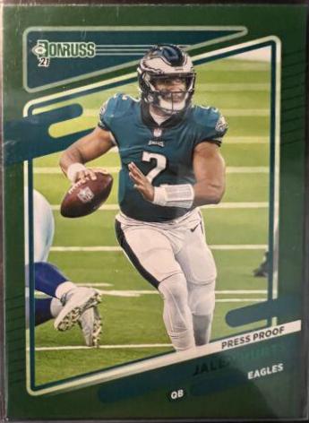 Jalen Hurts [Press Proof Green] #108