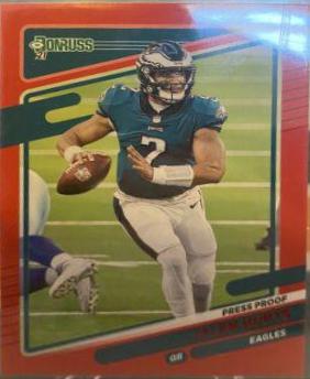 Jalen Hurts [Press Proof Red] #108