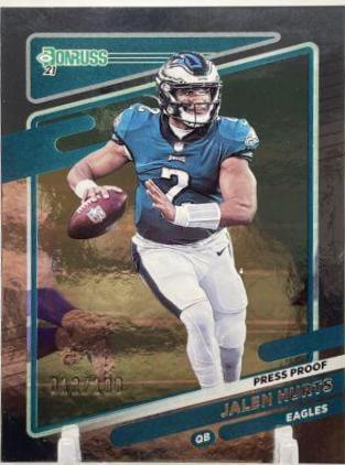 Jalen Hurts [Press Proof Silver] #108
