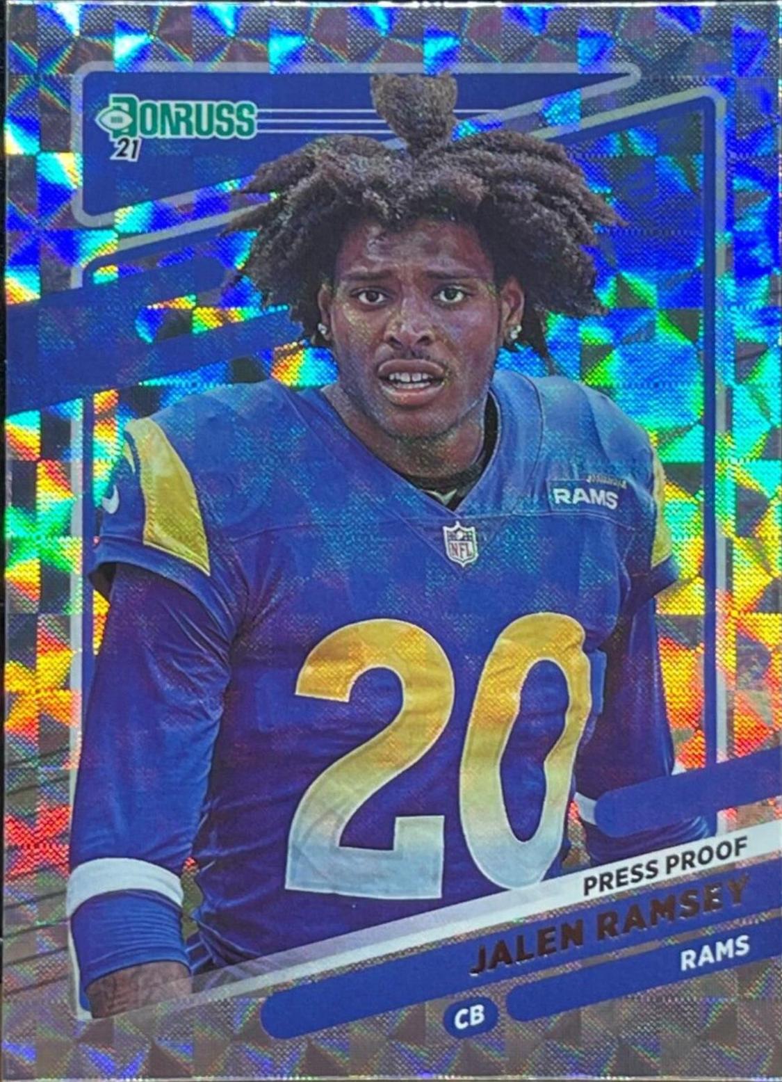 Jalen Ramsey [No Helmet Press Proof Hyper] #141