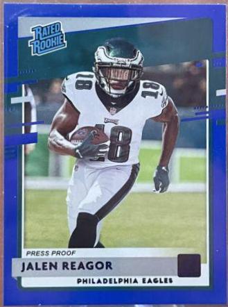 Jalen Reagor [Press Proof Blue] #112