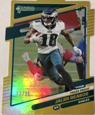Jalen Reagor [Press Proof Gold Die Cut] #112