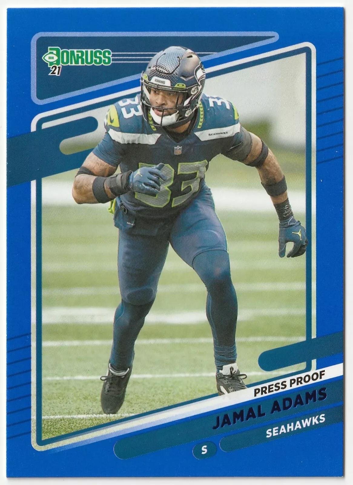 Jamal Adams [Press Proof Blue] #34