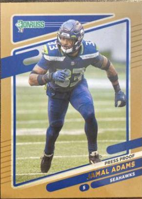 Jamal Adams [Press Proof Bronze] #34