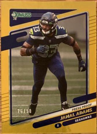 Jamal Adams [Press Proof Gold] #34