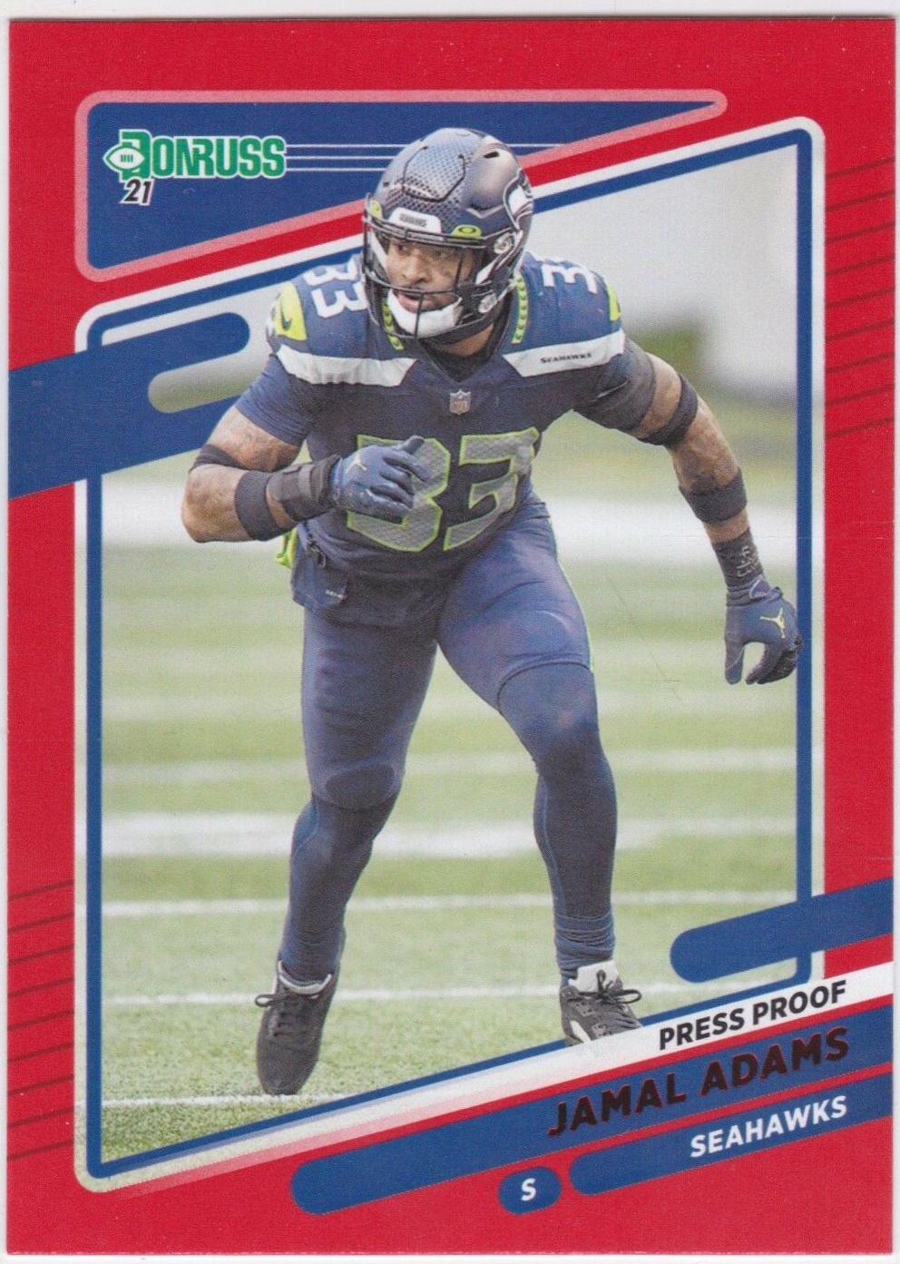 Jamal Adams [Press Proof Red] #34