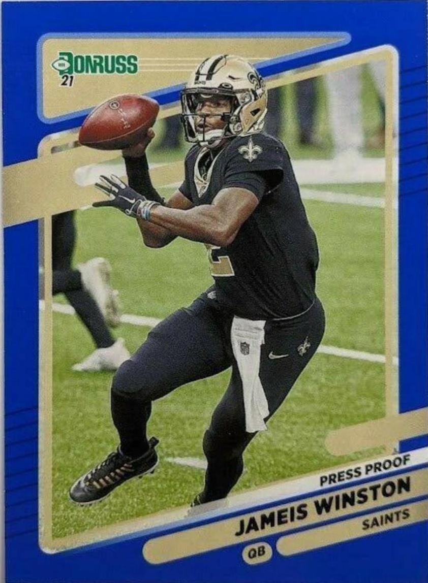 Jameis Winston [Press Proof Blue] #4