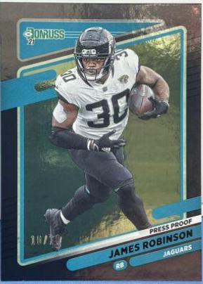 James Robinson [Press Proof Black] #132