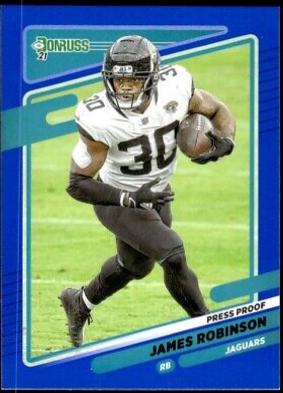 James Robinson [Press Proof Blue] #132