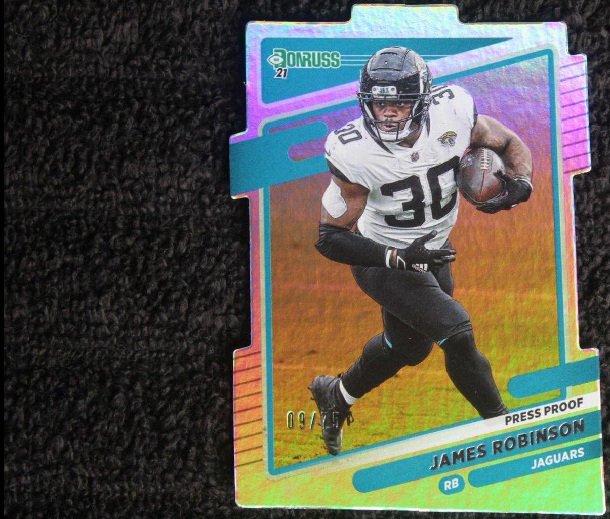 James Robinson [Press Proof Silver Die Cut] #132