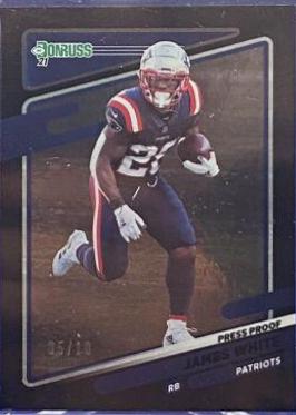 James White [Press Proof Black] #50