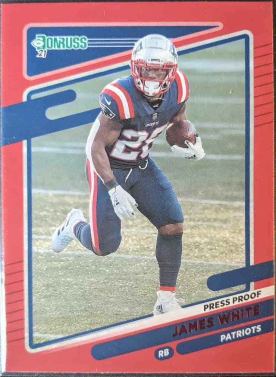 James White [Press Proof Red] #50