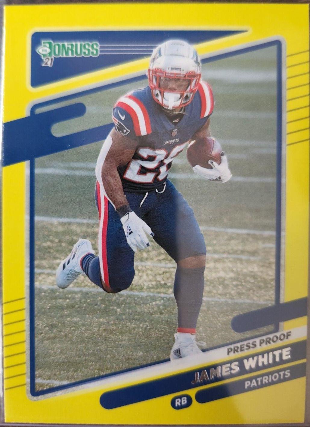 James White [Press Proof Yellow] #50