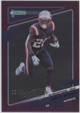James White [Season Stat Line] #50