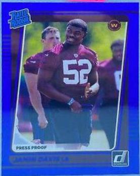 Jamin Davis [Press Proof Blue] #337