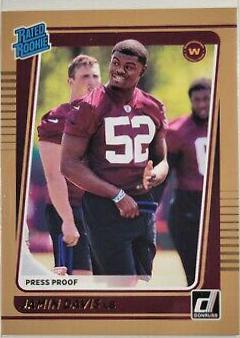 Jamin Davis [Press Proof Bronze] #337