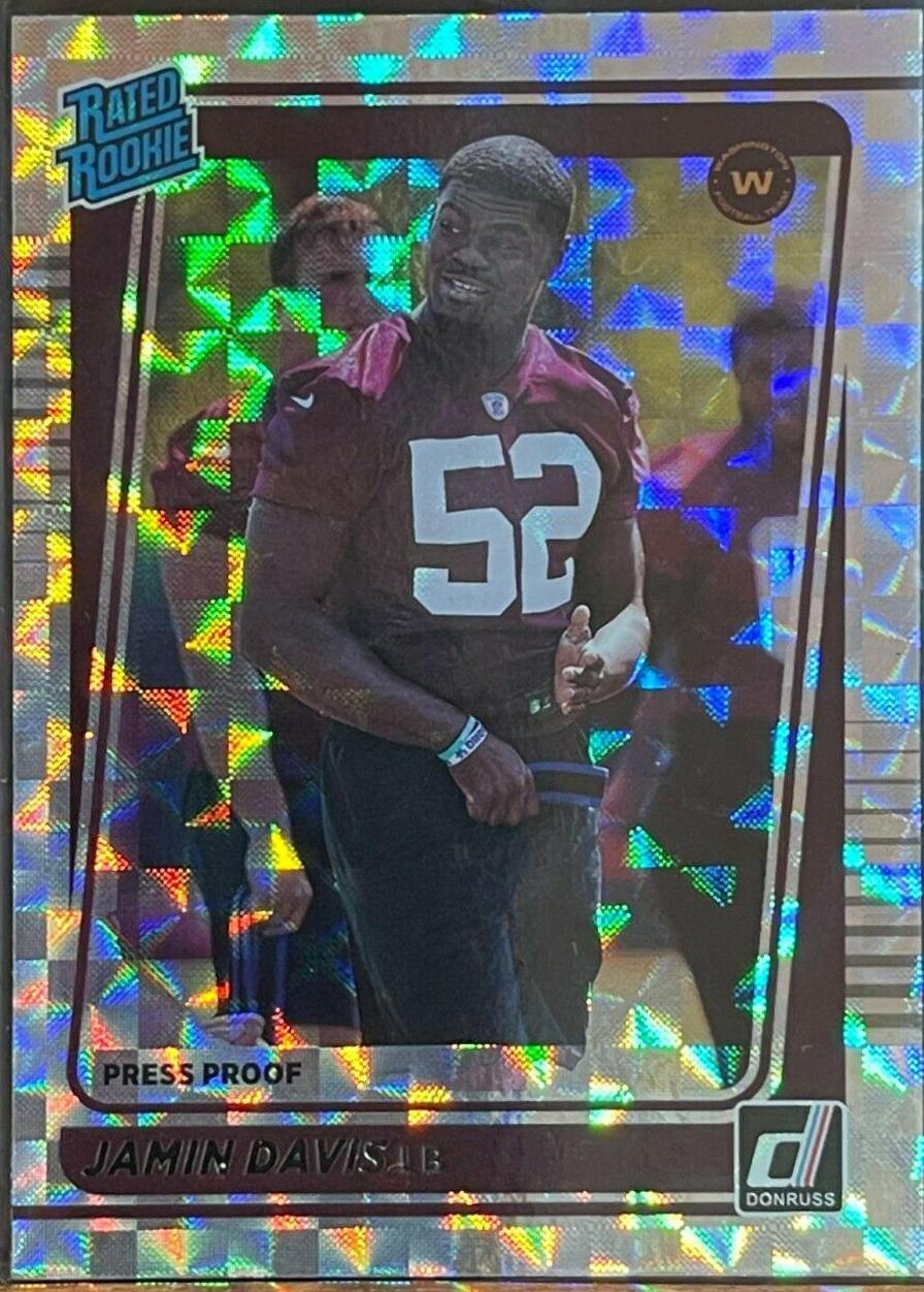 Jamin Davis [Press Proof Hyper] #337
