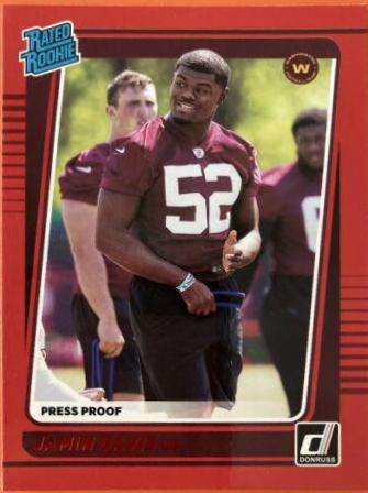 Jamin Davis [Press Proof Red] #337