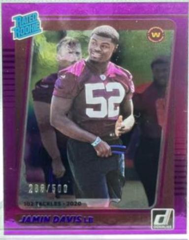 Jamin Davis [Season Stat Line] #337