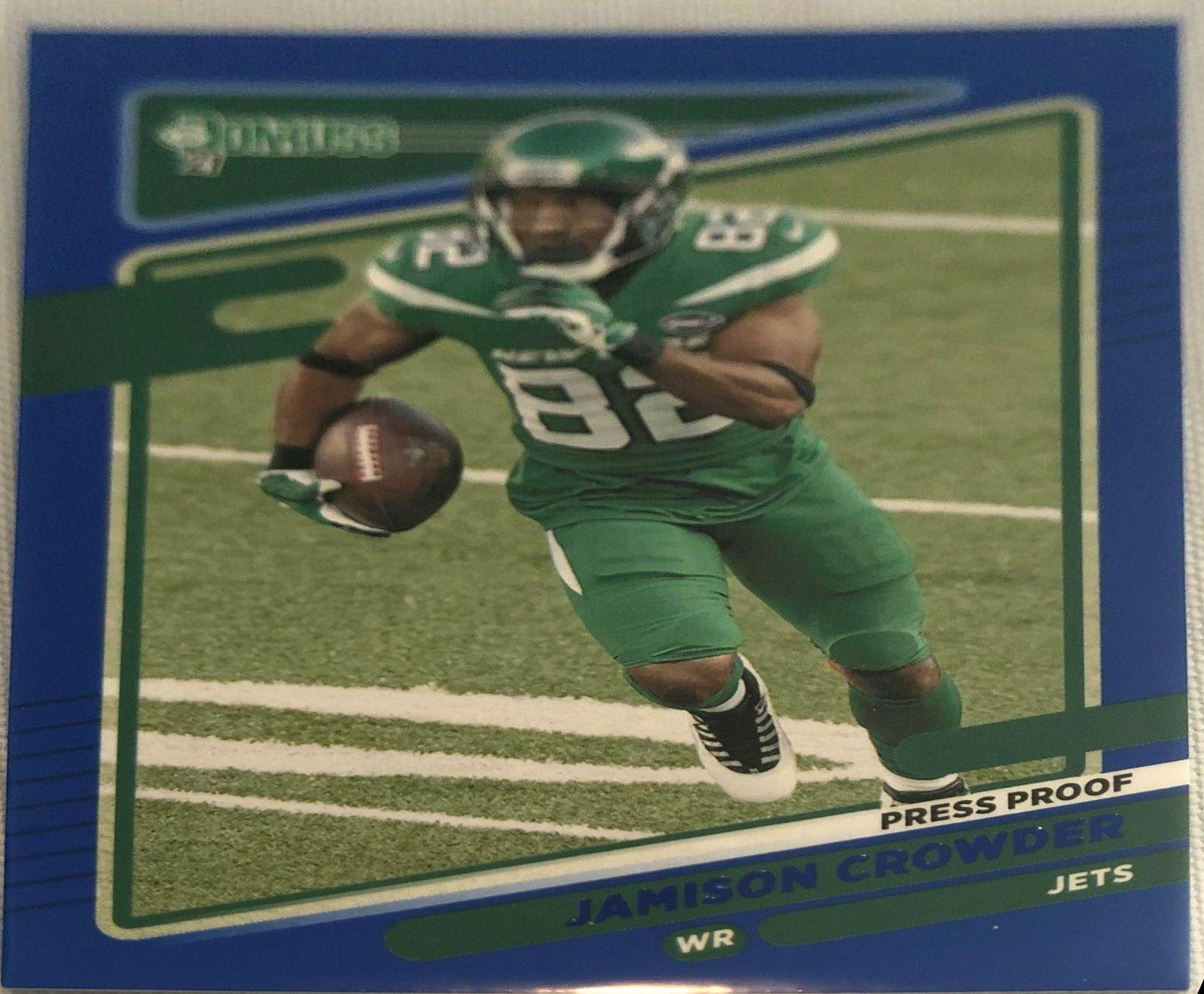 Jamison Crowder [Press Proof Blue] #40