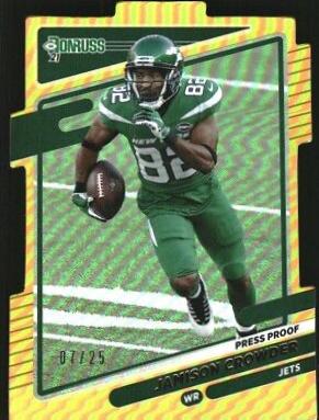 Jamison Crowder [Press Proof Gold Die Cut] #40