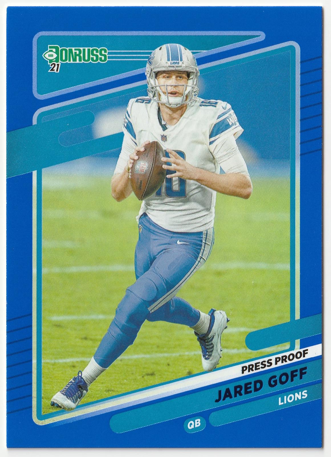 Jared Goff [Press Proof Blue] #170