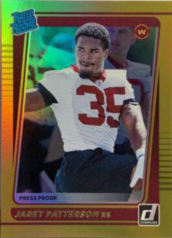 Jaret Patterson [Press Proof Gold] #298
