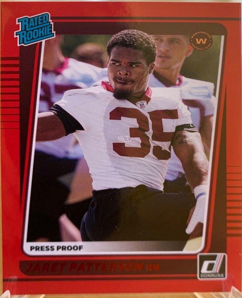 Jaret Patterson [Press Proof Red] #298