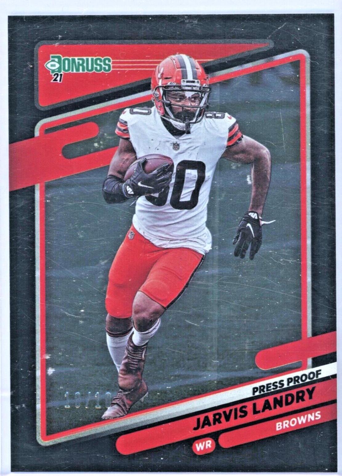 Jarvis Landry [Press Proof Black] #201