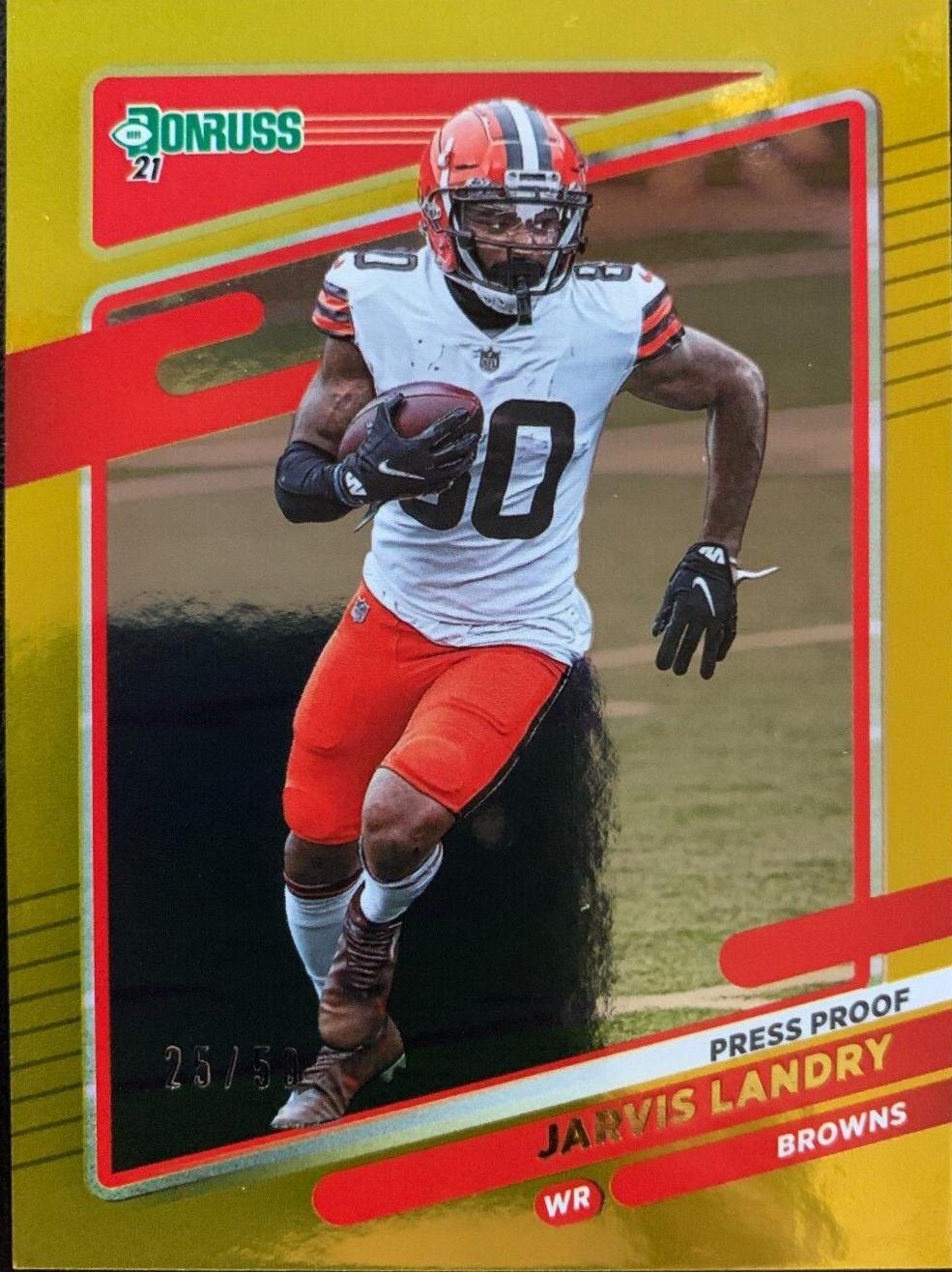 Jarvis Landry [Press Proof Gold] #201