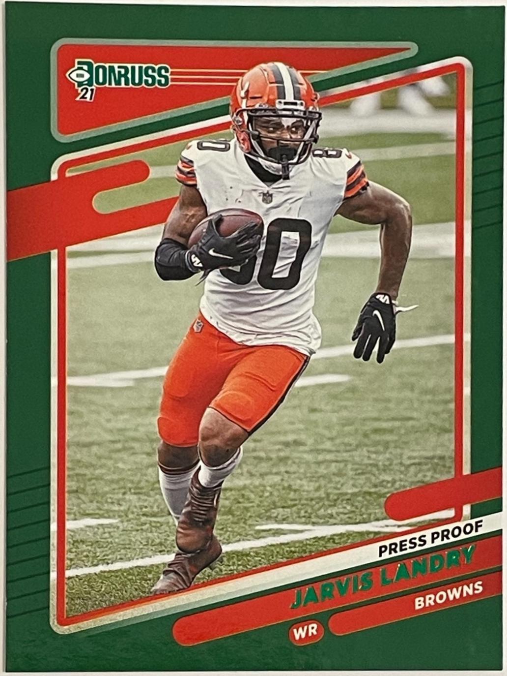 Jarvis Landry [Press Proof Green] #201