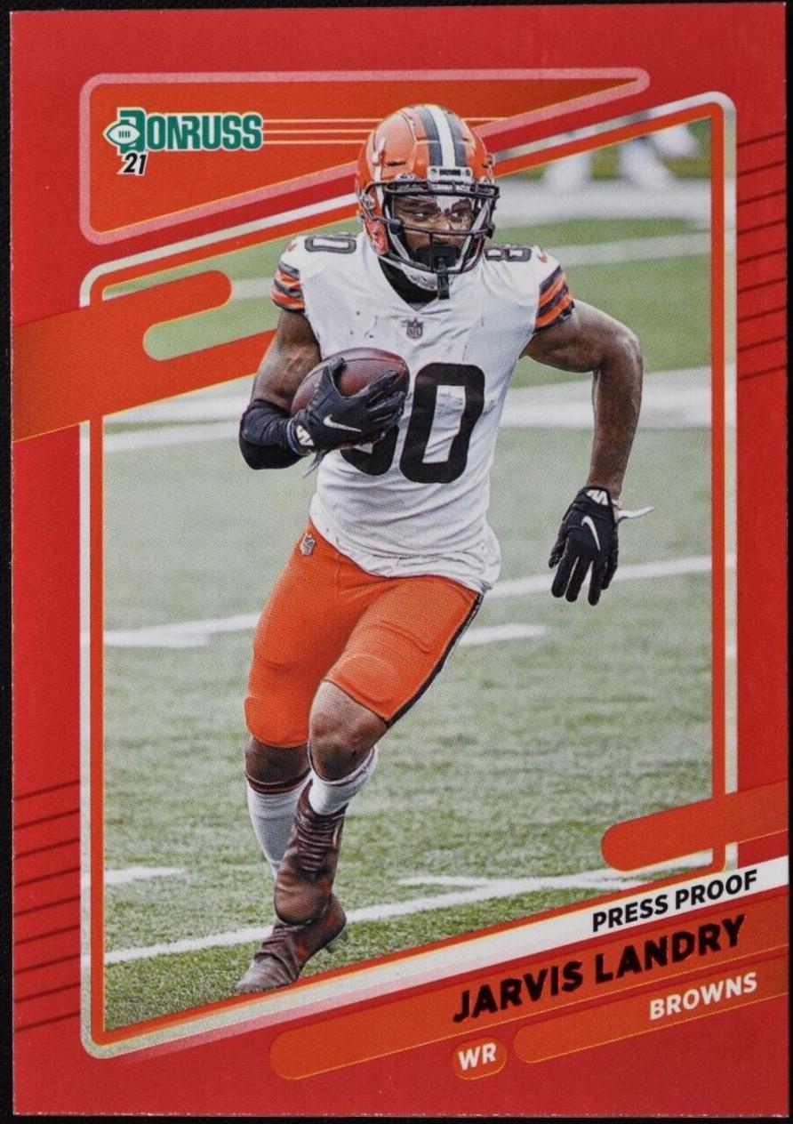 Jarvis Landry [Press Proof Red] #201