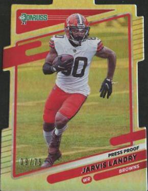 Jarvis Landry [Press Proof Silver Die Cut] #201