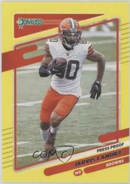 Jarvis Landry [Press Proof Yellow] #201
