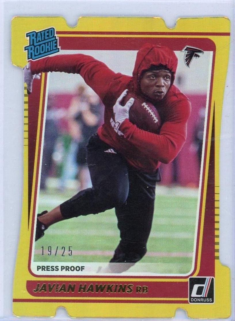 Javian Hawkins [Press Proof Gold Die Cut] #294