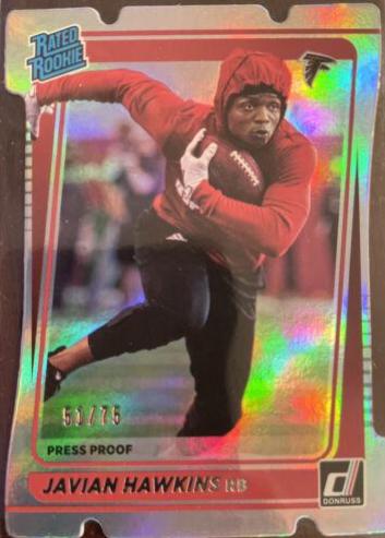 Javian Hawkins [Press Proof Silver Die Cut] #294