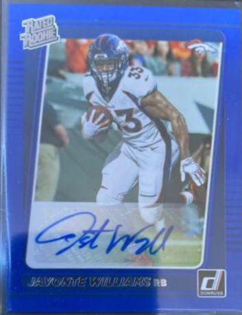 Javonte Williams [Autograph Blue] #275