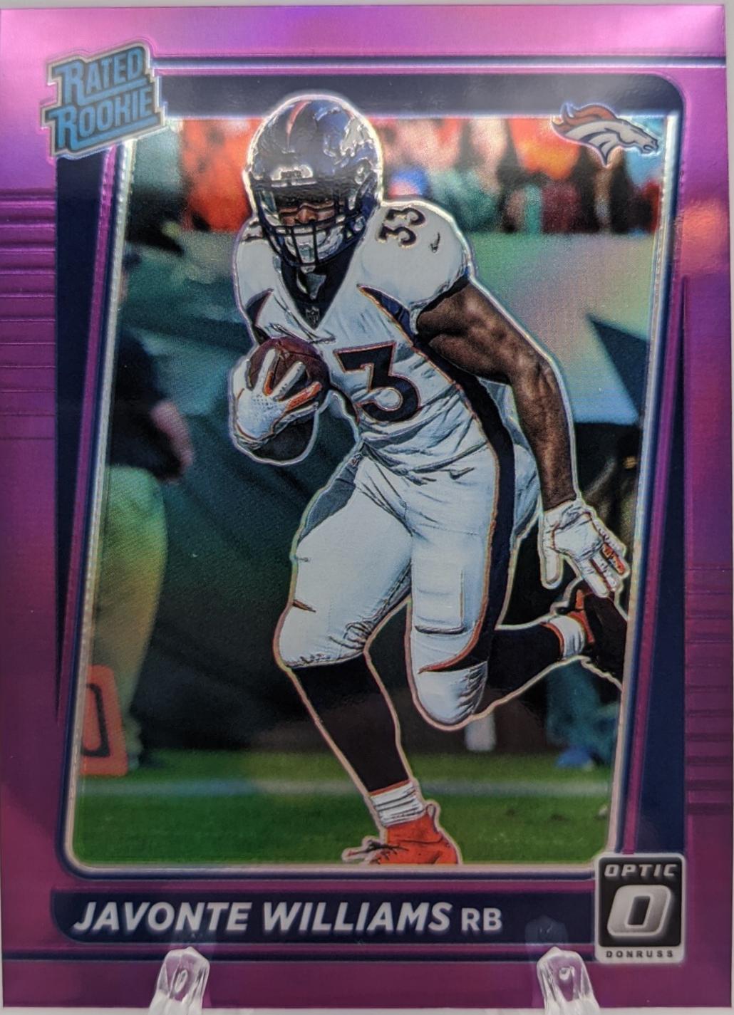 Javonte Williams [Optic Preview Pink] #P-275