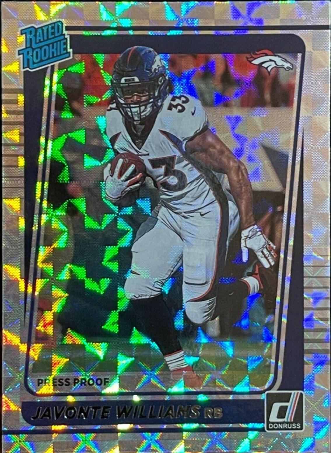 Javonte Williams [Press Proof Hyper] #275