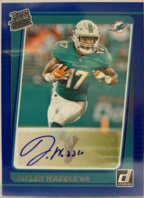 Jaylen Waddle [Autograph Blue] #263